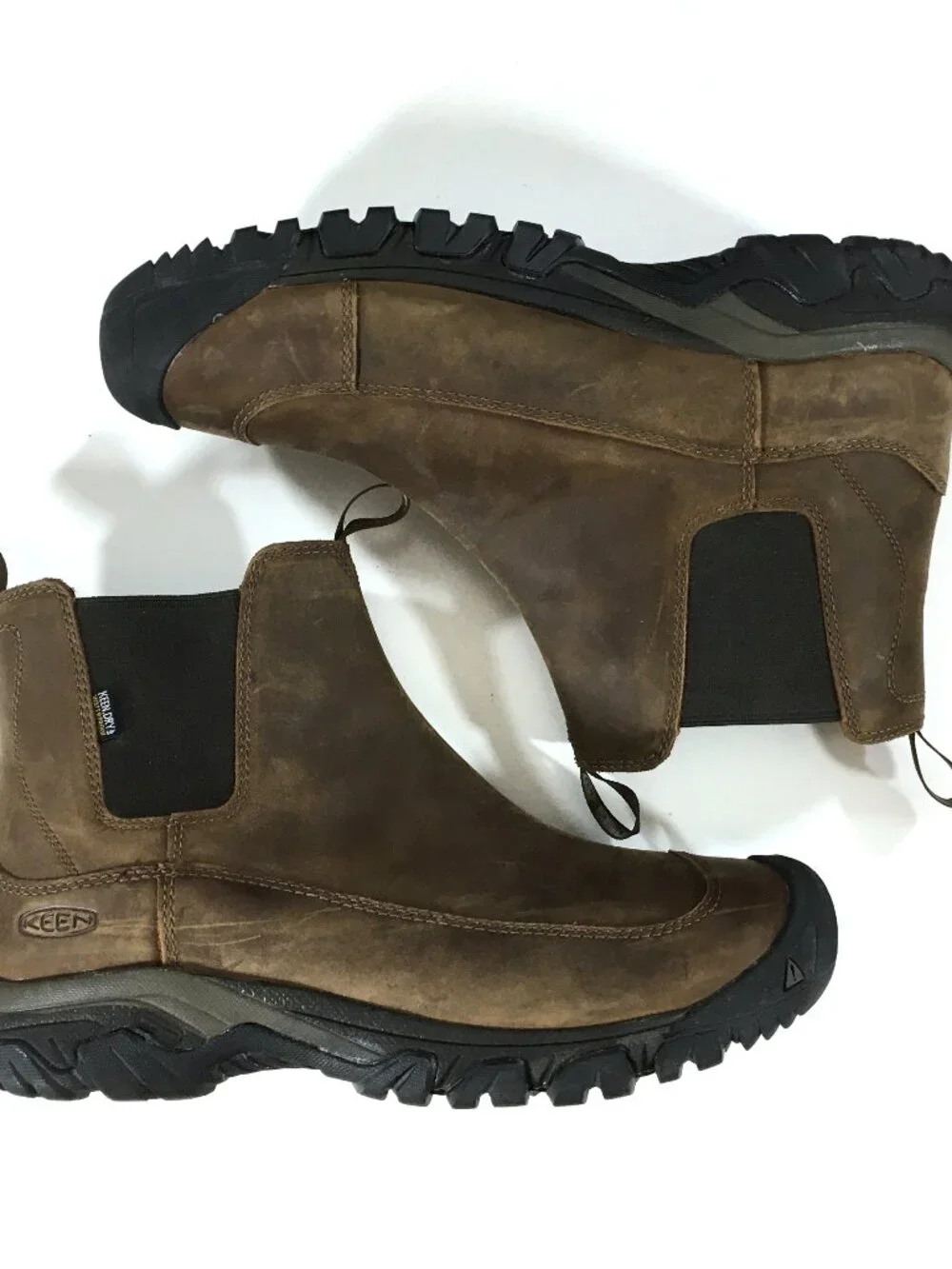 KEEN Anchorage III Waterproof Boots Mens Size 13 Brown Leather 1017790